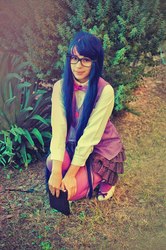 Size: 848x1280 | Tagged: safe, artist:horror-scarred, twilight sparkle, human, g4, cosplay, irl, irl human, photo, solo
