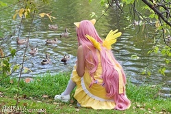 Size: 700x467 | Tagged: safe, fluttershy, human, g4, cosplay, irl, irl human, photo, solo