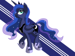 Size: 569x427 | Tagged: safe, artist:mdsk-rb, princess luna, g4, female, solo