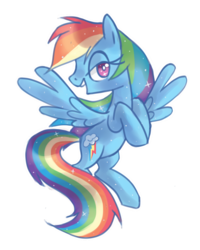 Size: 960x1200 | Tagged: safe, artist:kaji-tanii, rainbow dash, g4, female, solo