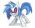 Size: 700x560 | Tagged: safe, artist:crikeydave, dj pon-3, vinyl scratch, g4, female, smiling, solo