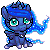 Size: 50x50 | Tagged: safe, artist:angelishi, princess luna, g4, animated, female, lowres, simple background, solo, transparent background