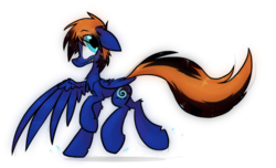 Size: 1024x623 | Tagged: safe, artist:the--cloudsmasher, oc, oc only, pegasus, pony, solo