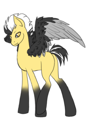 Size: 2500x3500 | Tagged: safe, artist:bleedingautumn, oc, oc only, pegasus, pony, solo