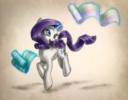 Size: 844x660 | Tagged: safe, artist:e-kate98, rarity, g4, female, magic, solo