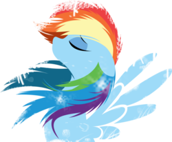 Size: 1024x842 | Tagged: safe, artist:jblee22, rainbow dash, g4, female, solo