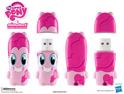 Size: 1200x905 | Tagged: safe, pinkie pie, g4, official, flash drive, merchandise, mimobot, usb