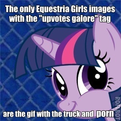 Size: 250x250 | Tagged: safe, twilight sparkle, equestria girls, g4, adventure in the comments, female, george costanza, image macro, impact font, meme, roflbot, solo, twiface