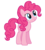 Size: 3000x3300 | Tagged: safe, artist:zee66, pinkie pie, g4, death stare, female, simple background, solo, staring ponies, transparent background, vector