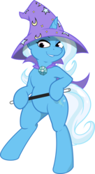 Size: 5088x9384 | Tagged: dead source, safe, artist:joey darkmeat, artist:refro82, trixie, pony, unicorn, g4, absurd resolution, bipedal, cape, clothes, female, hat, magic wand, simple background, solo, transparent background, trixie's cape, trixie's hat, vector, wand
