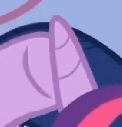 Size: 311x323 | Tagged: safe, screencap, twilight sparkle, g4, animated, female, hooves, horn, out of context, solo