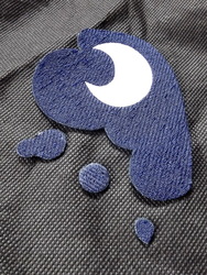 Size: 603x800 | Tagged: safe, princess luna, g4, cutie mark, irl, photo