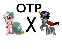 Size: 5000x4000 | Tagged: safe, king sombra, oc, oc:meghan mccarthy, g4, exploitable meme, meghan mccarthy, otp, ponified, text