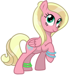 Size: 749x805 | Tagged: safe, artist:pepooni, oc, oc only, oc:caprice graceheart, pegasus, pony, solo