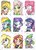 Size: 800x1111 | Tagged: safe, artist:ponygoddess, applejack, derpy hooves, fluttershy, pinkie pie, rainbow dash, rarity, spike, sunset shimmer, twilight sparkle, dog, equestria girls, g4, humane six, humanized, mane seven, mane six, spike the dog, traditional art