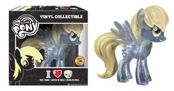 Size: 640x336 | Tagged: safe, derpy hooves, pegasus, pony, g4, official, comic con, female, figure, funko, mare, multilingual packaging, san diego comic con, that one nameless background pony we all know and love, toy