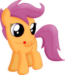 Size: 669x768 | Tagged: safe, artist:ajmstudios, scootaloo, pegasus, pony, g4, cute, dilated pupils, eyes, face, female, filly, foal, simple background, solo, tongue out, transparent background