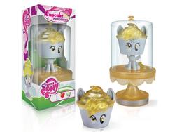 Size: 752x564 | Tagged: safe, derpy hooves, pegasus, pony, g4, official, cupcake, cupcake keepsakes, female, figure, funko, mare, that one nameless background pony we all know and love, toy