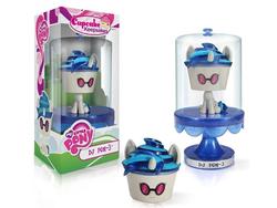 Size: 752x564 | Tagged: safe, dj pon-3, vinyl scratch, g4, official, cupcake, cupcake keepsakes, female, figure, funko, irl, photo, toy