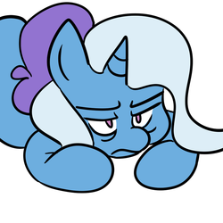 Size: 1000x1000 | Tagged: safe, artist:fauxsquared, trixie, pony, unicorn, trixie is magic, g4, female, mare, solo