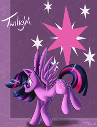 Size: 2000x2600 | Tagged: safe, artist:ac-whiteraven, twilight sparkle, alicorn, pony, g4, female, mare, solo, twilight sparkle (alicorn)