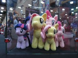 Size: 1200x900 | Tagged: safe, fluttershy, pinkie pie, twilight sparkle, g4, 4de, irl, photo, plushie