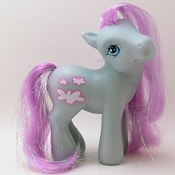Size: 300x300 | Tagged: safe, fair weather, earth pony, pony, g3, female, irl, looking at you, mare, photo, smiling, smiling at you, tail, toy