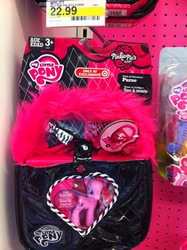 Size: 485x649 | Tagged: safe, pinkie pie, g4, alternate design, brushable, female, irl, packaging, photo, pinkie pie's boutique, toy