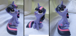 Size: 1280x615 | Tagged: safe, artist:reyndrys, twilight sparkle, g4, filly, filly twilight sparkle, sculpture