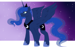 Size: 3025x1876 | Tagged: safe, artist:mrxbluexkarlyle, princess luna, g4, female, solo