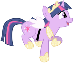 Size: 2500x2138 | Tagged: safe, artist:bri-sta, artist:somepony, twilight sparkle, g4, costume, female, filly, simple background, solo, transparent background, vector