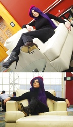 Size: 671x1163 | Tagged: safe, artist:crimsonfringe, rarity, human, g4, cosplay, irl, irl human, photo