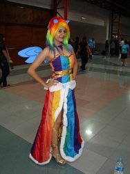 Size: 900x1200 | Tagged: safe, artist:maggykirkland, rainbow dash, human, g4, cosplay, irl, irl human, photo