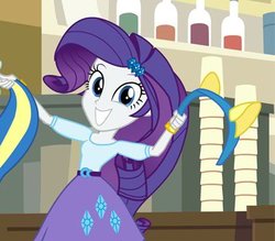 Size: 400x350 | Tagged: safe, screencap, rarity, equestria girls, g4, my little pony equestria girls, female, smiling, solo, wondercolts