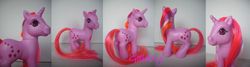 Size: 1200x323 | Tagged: safe, artist:berrymouse, galaxy (g1), twinkle eyed pony, g1, g3, customized toy, g1 to g3, generation leap, irl, photo, toy