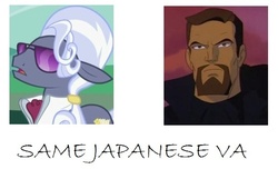 Size: 560x340 | Tagged: safe, hoity toity, g4, david xanatos, exploitable meme, gargoyles, japanese, nobuo tobita, same voice actor