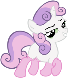 Size: 848x943 | Tagged: safe, artist:purezparity, sweetie belle, pony, unicorn, g4, clothes, female, show accurate, simple background, socks, solo, transparent background, vector