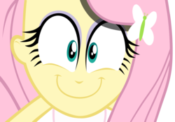 Size: 6000x4190 | Tagged: safe, artist:assualtpony, fluttershy, equestria girls, g4, my little pony equestria girls, absurd resolution, female, happyshy, simple background, solo, transparent background, vector