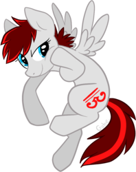 Size: 724x913 | Tagged: safe, artist:deerspit, oc, oc only, pegasus, pony, solo