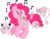 Size: 942x741 | Tagged: safe, artist:deerspit, pinkie pie, earth pony, jigglypuff, mew, munna, pony, skitty, g4, cigarette, crossover, eyes closed, female, happy, mare, music notes, open mouth, pink, pokémon, simple background, singing, smoking, tongue out, transparent background