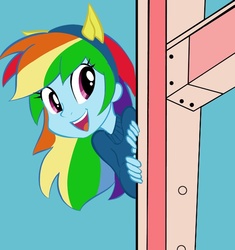 Size: 565x600 | Tagged: safe, edit, rainbow dash, equestria girls, g4, 4chan, bad day at cat rock, female, meme, solo, that fucking cat, that fucking dash, tom and jerry