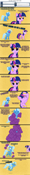 Size: 1280x7500 | Tagged: safe, artist:navitaserussirus, trixie, twilight sparkle, genie, asktwixiegenies, g4, comic, female, lesbian, ship:twixie, shipping, veil