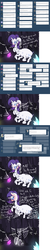 Size: 1280x6417 | Tagged: safe, artist:otterlore, rarity, drider, monster pony, original species, spider, spiderpony, g4, ask, blushing, cave, comic, crying, crystal, glowing, outcast, sad, species swap, spider web, spiderponyrarity, tumblr
