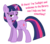 Size: 675x600 | Tagged: safe, artist:ajmstudios, twilight sparkle, g4, bedroom eyes, female, flirting, librarian, library, solo