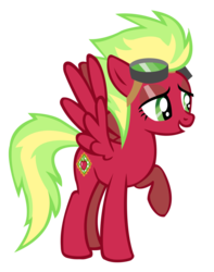 Size: 794x1006 | Tagged: safe, artist:durpy, color edit, applejack (g3), spitfire, g3, g4, female, g3 to g4, generation leap, simple background, solo, transparent background, vector