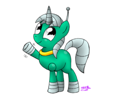 Size: 2700x2100 | Tagged: safe, artist:spice5400, pony, adventures of sonic the hedgehog, grounder, ponified, simple background, solo, sonic the hedgehog (series), transparent background