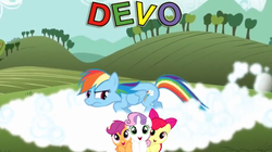 Size: 1162x651 | Tagged: safe, apple bloom, rainbow dash, scootaloo, sweetie belle, g4, pmv, pony music video, whip it, youtube