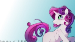 Size: 1920x1080 | Tagged: safe, artist:antiander, artist:shawnyall, edit, sweetie belle, pony, unicorn, g4, female, solo