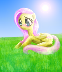 Size: 1000x1167 | Tagged: safe, artist:lizziecomics, fluttershy, g4, female, filly, solo