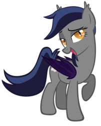 Size: 4044x5000 | Tagged: safe, artist:zee66, oc, oc only, oc:echo, bat pony, pony, g4, absurd resolution, bedroom eyes, simple background, solo, transparent background, vector